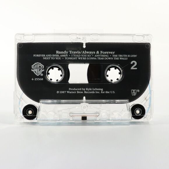 Always & Forever by Randy Travis (Cassette Tape, 1987, Warner Bros.) W4-25568 - Picture 5 of 6
